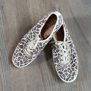 Like new Leopard print KEDS